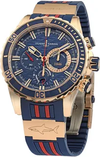 Ulysse Nardin Diver Chronograph 1502-151/93 Rose gold