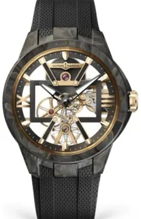 Ulysse Nardin Executive 3715-260-3/CARB Carbon fiber Skeletonized