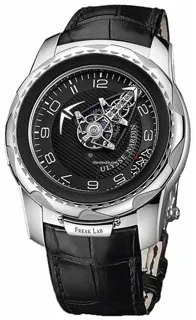 Ulysse Nardin Freak 2100-138 White gold Black