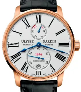 Ulysse Nardin Marine 1182-310/40 Rose gold White