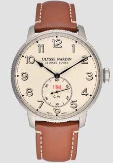 Ulysse Nardin Marine 1183-320LE/60 Stainless steel White