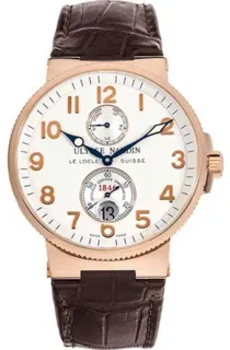 Ulysse Nardin Marine 266-66 41mm Rose gold Silver