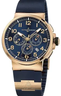 Ulysse Nardin Marine Chronograph 1506-150LE-3/63-VB Rose gold Blue