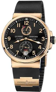 Ulysse Nardin Marine Chronometer Manufacture 1186-126-3/62 Rose gold Black