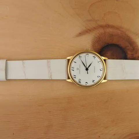 Universal Genève Microtor 13020 33mm Yellow gold White 5