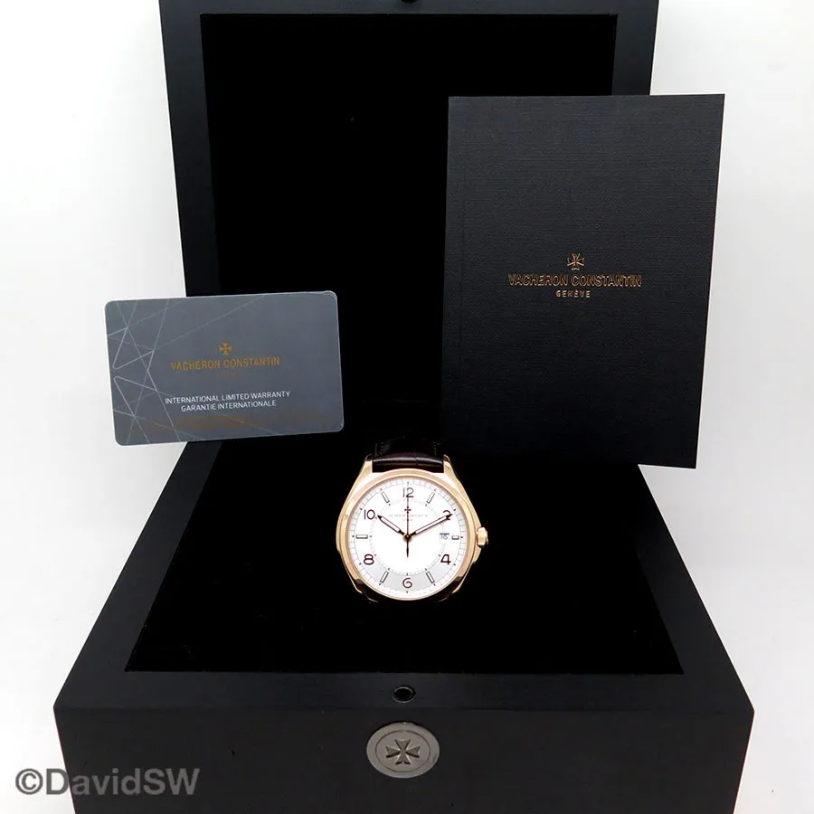 Vacheron Constantin Fiftysix 4600E/000R-B441 40mm Rose gold Silver 1