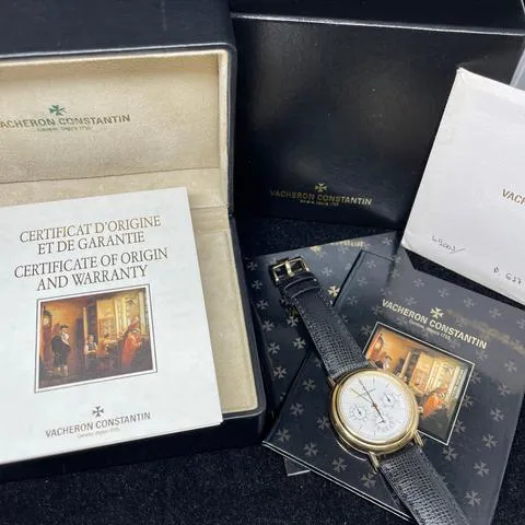 Vacheron Constantin Historiques 49003 38mm Yellow gold White