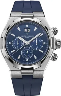 Vacheron Constantin Overseas Chronograph 49150/000A-9745 Stainless steel Blue