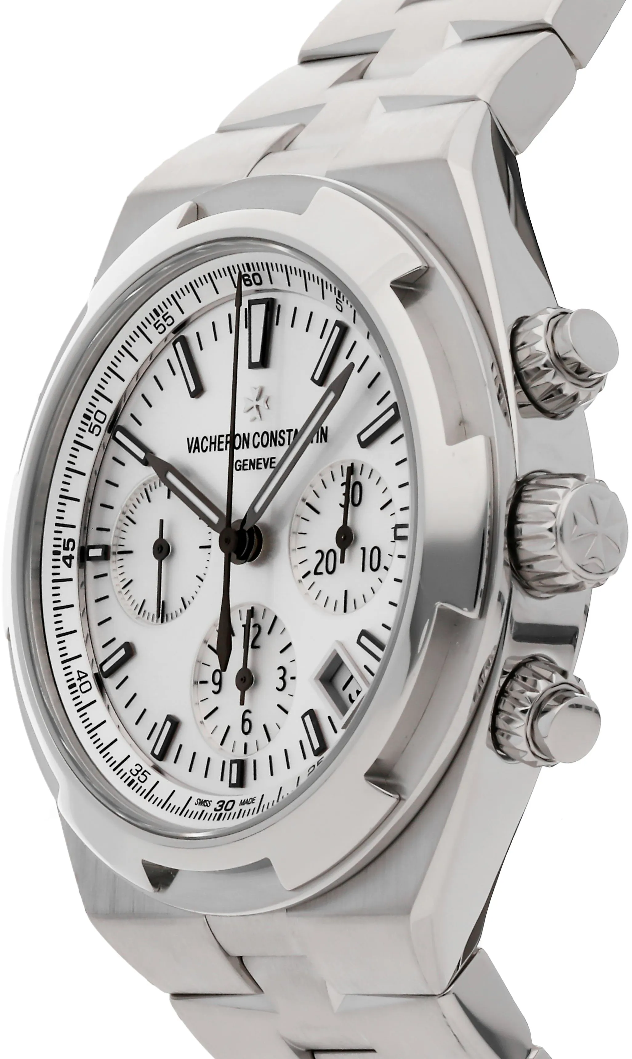 Vacheron Constantin Overseas Chronograph 5500V/110A-B075 42mm Stainless steel Silver 1