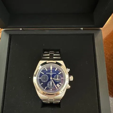 Vacheron Constantin Overseas Chronograph 5500V/110A-B148 42.5mm Stainless steel Blue 8