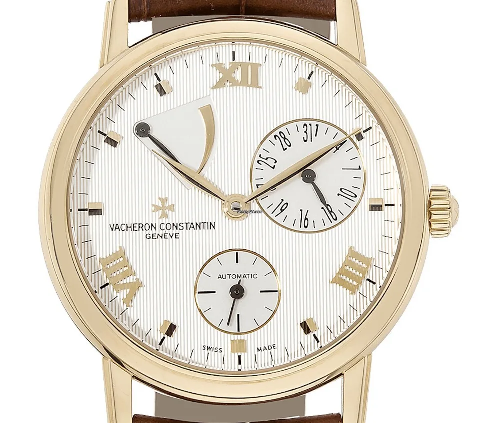 Vacheron Constantin Patrimony 47200/1 36mm Yellow gold Silver