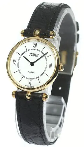 Van Cleef & Arpels 18601 24mm Yellow gold White 4