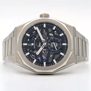 Zenith Defy 03.9300.3620/78.I001 Stainless steel Black