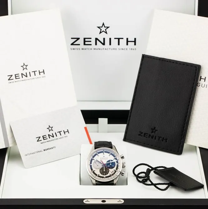 Zenith El Primero 03.2150.400/69.C713 38mm Stainless steel Silver 7