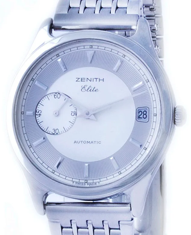 Zenith Elite 01.0040.680 37mm Stainless steel Silver