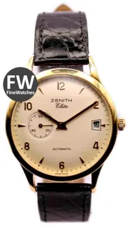 Zenith Elite 30.0125.680 18k yellow gold Cream