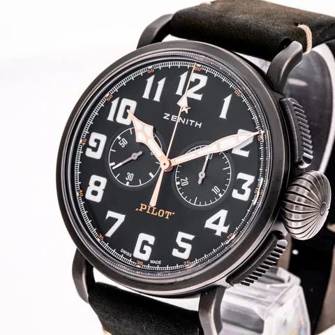 Zenith Pilot 11.2432.4069/21.C900 45mm Stainless steel Black 1