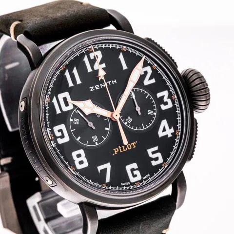 Zenith Pilot 11.2432.4069/21.C900 45mm Stainless steel Black 5