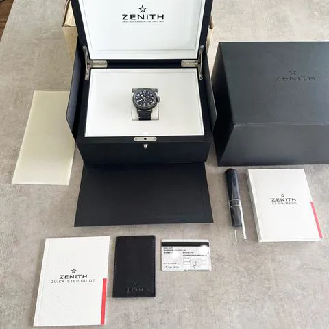 Zenith Pilot 11.2432.4069/21.C900 45mm Stainless steel Black 10