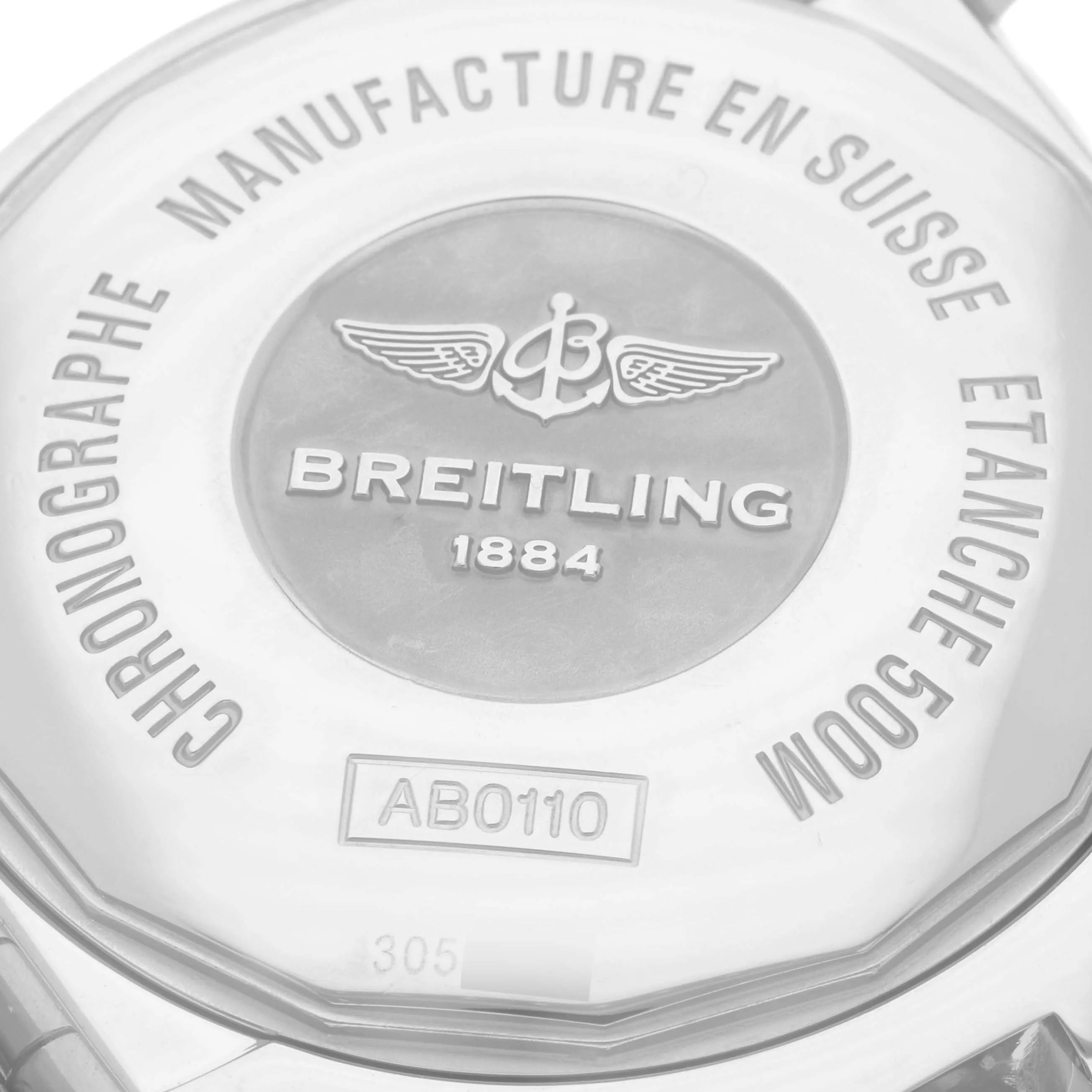 Breitling Chronomat AB0110 43.5mm Stainless steel Black 6