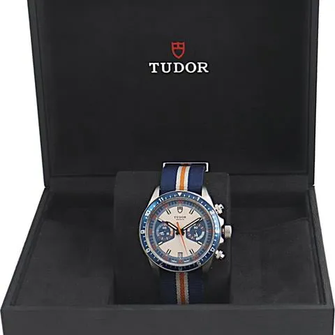 Tudor Heritage 70330B 41mm Stainless steel Blue 5