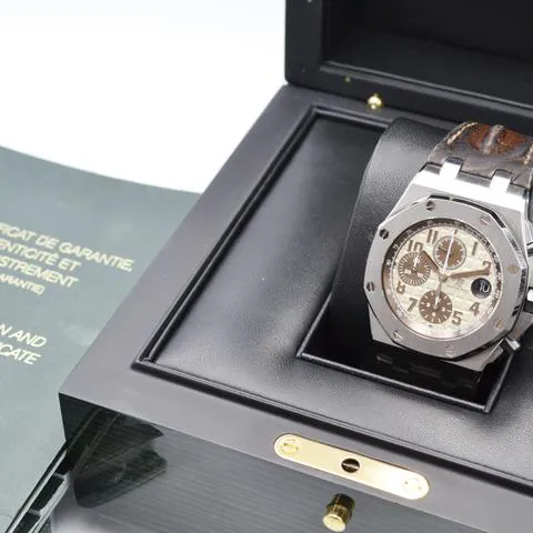 Audemars Piguet Royal Oak Offshore 26470ST.OO.A801CR.01 42mm Stainless steel Beige 6