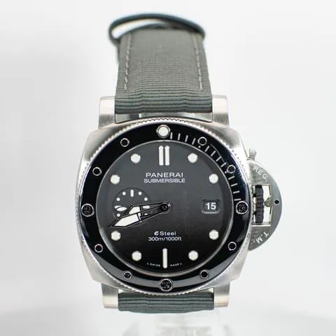 Panerai Submersible PAM 01288 44mm Stainless steel Gray