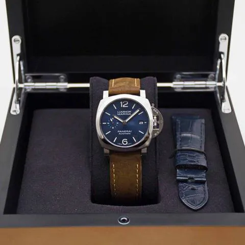 Panerai Luminor PAM 01270 40mm Stainless steel Blue 12