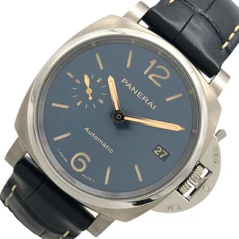 Panerai Luminor Due PAM 00926 38mm Titanium Blue