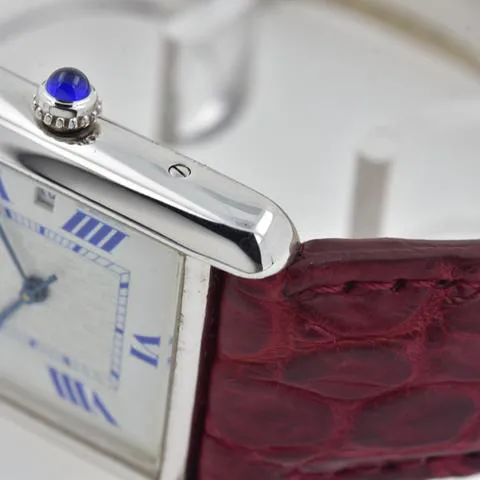 Cartier Tank 2414 33mm Silver White 1