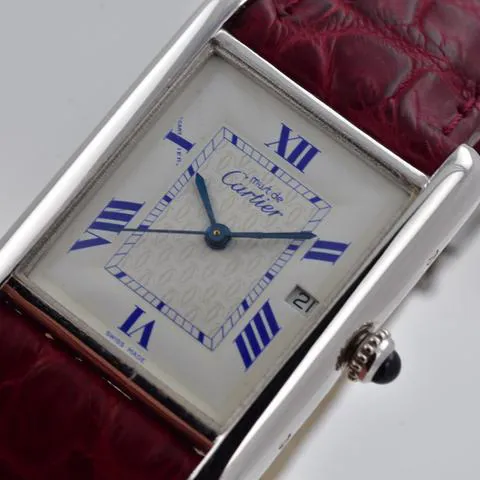 Cartier Tank 2414 33mm Silver White 9