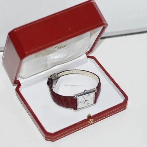 Cartier Tank 2414 33mm Silver White 10