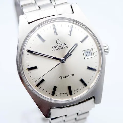 Omega Genève 166.041 34mm Stainless steel White 1