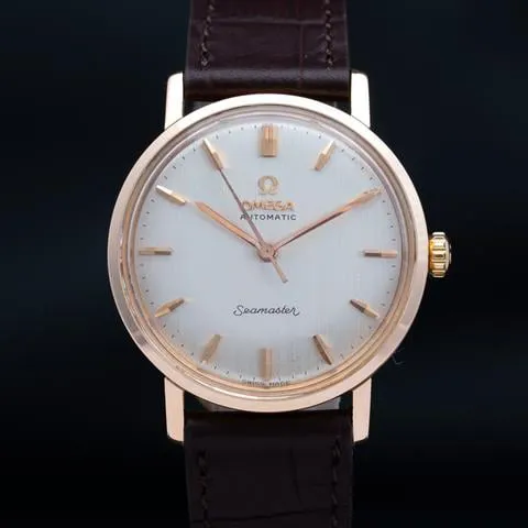 Omega Seamaster 14765 SC-61 34mm Rose gold Silver