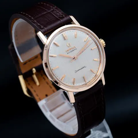 Omega Seamaster 14765 SC-61 34mm Rose gold Silver 1