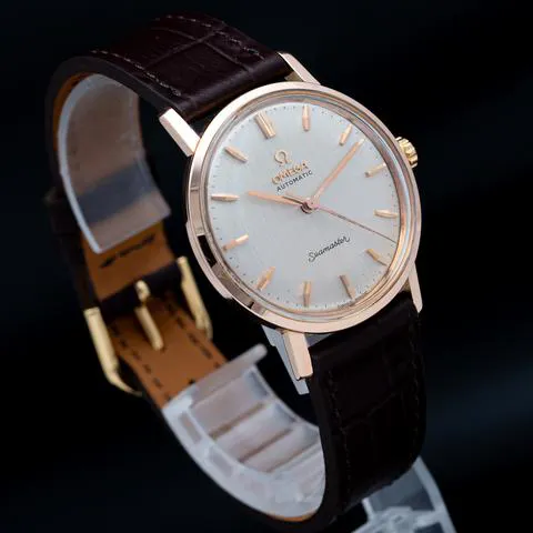 Omega Seamaster 14765 SC-61 34mm Rose gold Silver 2