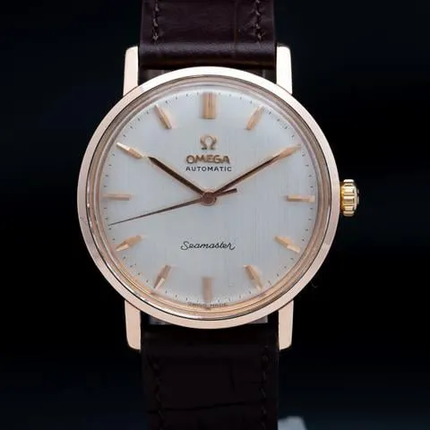 Omega Seamaster 14765 SC-61 34mm Rose gold Silver 3