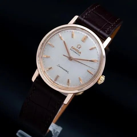 Omega Seamaster 14765 SC-61 34mm Rose gold Silver 5