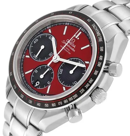 Omega Speedmaster Racing 326.30.40.50.11.001 40mm Stainless steel Red 5