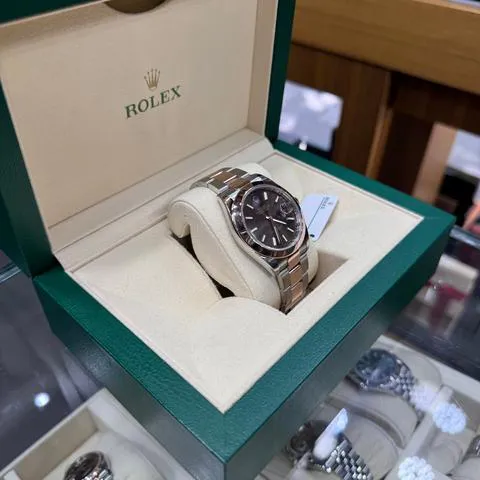 Rolex Datejust 41 126301 41mm Yellow gold and Stainless steel Brown 4