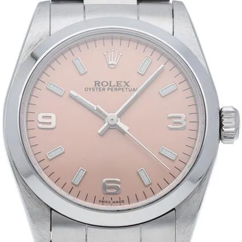 Rolex Oyster Perpetual 31 77080 30mm Stainless steel Rose