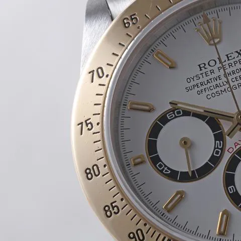 Rolex Daytona 16523 40mm Yellow gold and stainless steel White 8