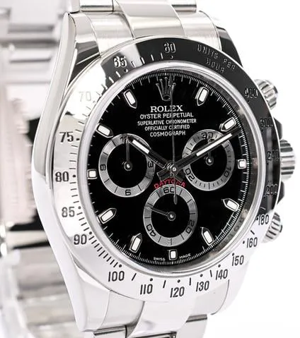 Rolex Daytona 116520 40mm Stainless steel Black 3