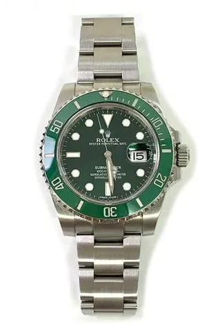 Rolex Submariner 116610LV 40mm Stainless steel Green