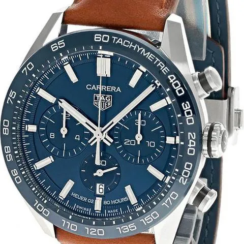 TAG Heuer Carrera CBN2A1A.FC6537 44mm Stainless steel Blue