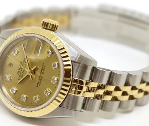 Rolex Datejust 69173G 26mm Yellow gold and stainless steel Gold 2
