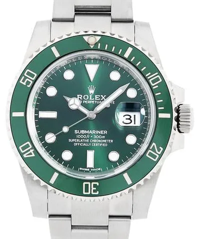 Rolex Submariner 116610LV 40mm Stainless steel Green