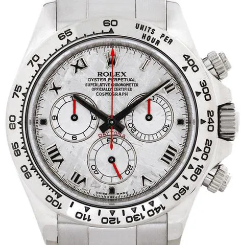 Rolex Daytona 116509 40mm White gold Silver 1