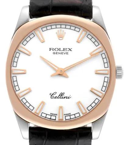 Rolex Cellini Danaos 4243 38mm White gold White