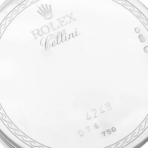 Rolex Cellini Danaos 4243 38mm White gold White 5